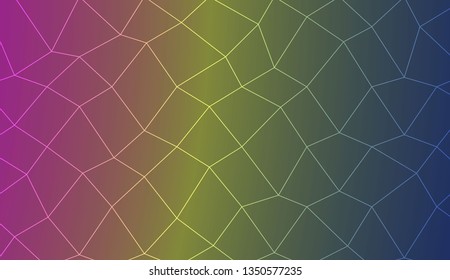 Abstract mosaic backdrop with polygonal mesh . Decorative design for your idea. Vector illustration. Creative gradient color
