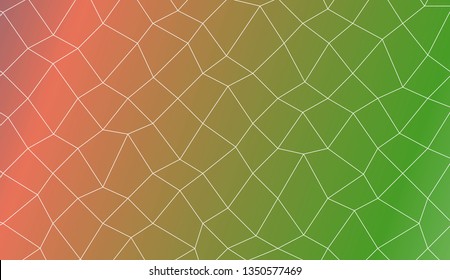 Abstract mosaic backdrop with polygonal mesh . Template for your banner. Vector illustration. Creative gradient color