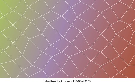 Abstract mosaic backdrop with polygonal mesh . Decorative design for your idea. Vector illustration. Creative gradient color