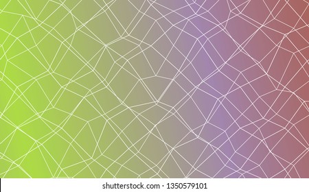 Abstract mosaic backdrop with polygonal mesh . Decorative design for your idea. Vector illustration. Creative gradient color