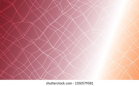 Abstract mosaic backdrop with polygonal mesh . Template for your banner. Vector illustration. Creative gradient color