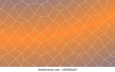 Abstract mosaic backdrop with polygonal mesh . Decorative design for your idea. Vector illustration. Creative gradient color