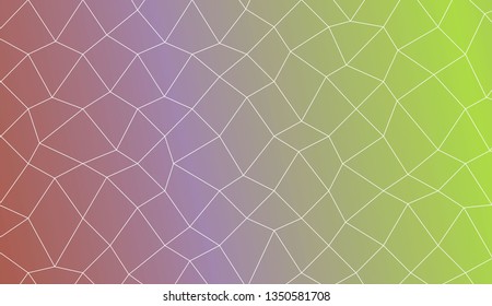 Abstract mosaic backdrop with polygonal mesh . Decorative design for your idea. Vector illustration. Creative gradient color