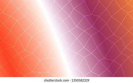 Abstract mosaic backdrop with polygonal mesh . Decorative design for your idea. Vector illustration. Creative gradient color