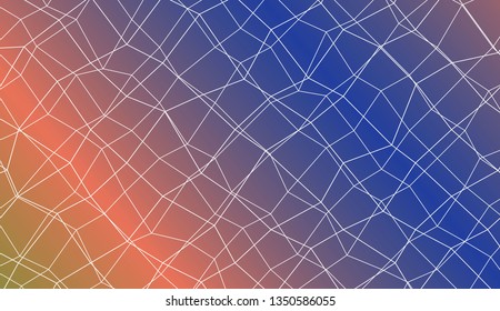 Abstract mosaic backdrop with polygonal mesh . Decorative design for your idea. Vector illustration. Creative gradient color