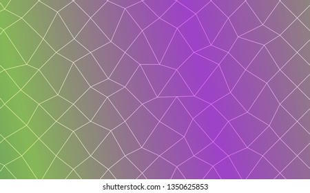 Abstract mosaic backdrop with polygonal mesh . Decorative design for your idea. Vector illustration. Creative gradient color