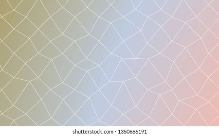 Abstract mosaic backdrop with polygonal mesh . Design for flyer, wallpaper, presentation, paper. Vector illustration. Creative gradient color