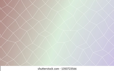 Abstract mosaic backdrop with polygonal mesh . Design for flyer, wallpaper, presentation, paper. Vector illustration. Creative gradient color