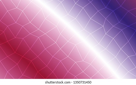 Abstract mosaic backdrop with polygonal mesh . For modern interior design, fashion print. Vector illustration. Creative gradient color