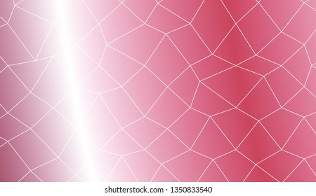 Abstract mosaic backdrop with polygonal mesh . For modern interior design, fashion print. Vector illustration. Creative gradient color
