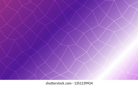 Abstract mosaic backdrop with polygonal mesh . For modern interior design, fashion print. Vector illustration. Creative gradient color
