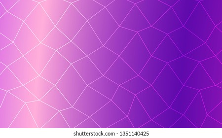 Abstract mosaic backdrop with polygonal mesh . Bright background for poster, banner, flyer. Vector illustration. Creative gradient color.