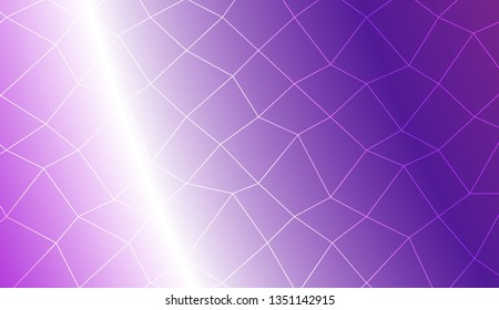 Abstract mosaic backdrop with polygonal mesh . For modern interior design, fashion print. Vector illustration. Creative gradient color