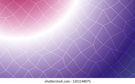 Abstract mosaic backdrop with polygonal mesh . For modern interior design, fashion print. Vector illustration. Creative gradient color
