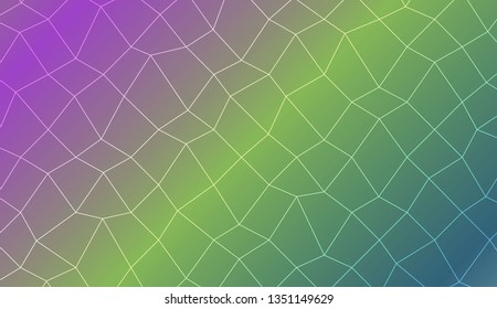 Abstract mosaic backdrop with polygonal mesh . Decorative design for your idea. Vector illustration. Creative gradient color