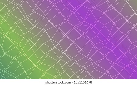 Abstract mosaic backdrop with polygonal mesh . Template for your banner. Vector illustration. Creative gradient color