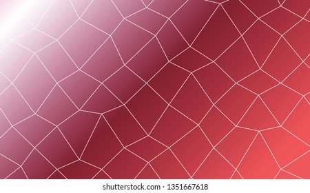Abstract mosaic backdrop with polygonal mesh . For modern interior design, fashion print. Vector illustration. Creative gradient color