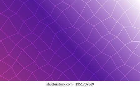 Abstract mosaic backdrop with polygonal mesh . For modern interior design, fashion print. Vector illustration. Creative gradient color