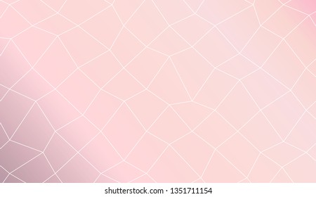 Abstract mosaic backdrop with polygonal mesh . Bright background for poster, banner, flyer. Vector illustration. Creative gradient color.
