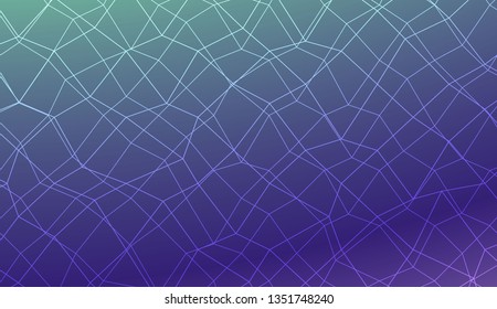 Abstract mosaic backdrop with polygonal mesh . For modern interior design, fashion print. Vector illustration. Creative gradient color
