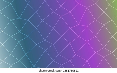 Abstract mosaic backdrop with polygonal mesh . Decorative design for your idea. Vector illustration. Creative gradient color