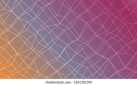 Abstract mosaic backdrop with polygonal mesh . Decorative design for your idea. Vector illustration. Creative gradient color