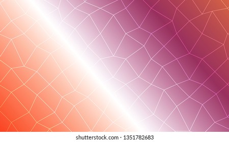 Abstract mosaic backdrop with polygonal mesh . Template for your banner. Vector illustration. Creative gradient color