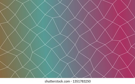 Abstract mosaic backdrop with polygonal mesh . Decorative design for your idea. Vector illustration. Creative gradient color