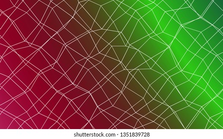 Abstract mosaic backdrop with polygonal mesh . Design for flyer, wallpaper, presentation, paper. Vector illustration. Creative gradient color