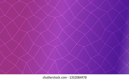 Abstract mosaic backdrop with polygonal mesh . For modern interior design, fashion print. Vector illustration. Creative gradient color