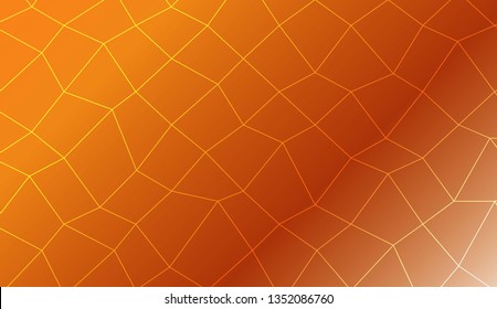 Abstract mosaic backdrop with polygonal mesh . For modern interior design, fashion print. Vector illustration. Creative gradient color