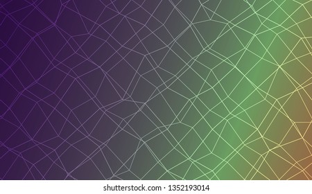 Abstract mosaic backdrop with polygonal mesh . For modern interior design, fashion print. Vector illustration. Creative gradient color