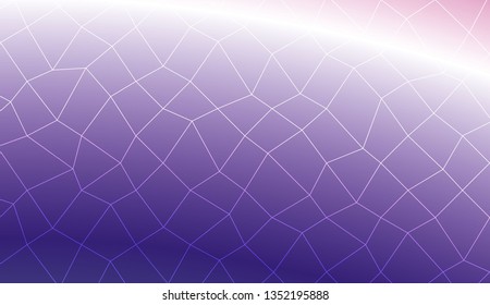 Abstract mosaic backdrop with polygonal mesh . For modern interior design, fashion print. Vector illustration. Creative gradient color