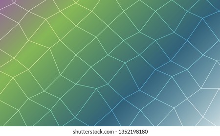 Abstract mosaic backdrop with polygonal mesh . Decorative design for your idea. Vector illustration. Creative gradient color