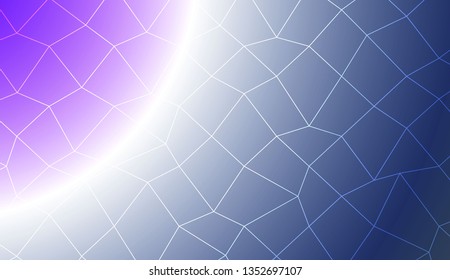 Abstract mosaic backdrop with polygonal mesh . Template for your banner. Vector illustration. Creative gradient color