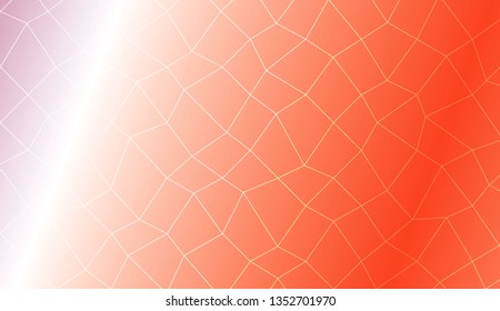 Abstract mosaic backdrop with polygonal mesh . Template for your banner. Vector illustration. Creative gradient color