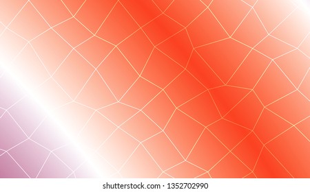 Abstract mosaic backdrop with polygonal mesh . Template for your banner. Vector illustration. Creative gradient color