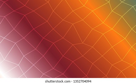 Abstract mosaic backdrop with polygonal mesh . Decorative design for your idea. Vector illustration. Creative gradient color