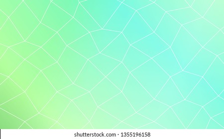 Abstract mosaic backdrop with polygonal mesh . Bright background for poster, banner, flyer. Vector illustration. Creative gradient color.