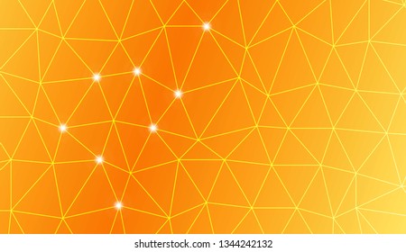 Abstract mosaic backdrop with triangles. Bright background for poster, banner, flyer. Vector illustration. Creative gradient color.