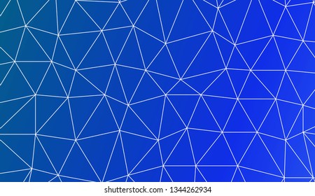 Abstract mosaic backdrop with triangles. Bright background for poster, banner, flyer. Vector illustration. Creative gradient color.