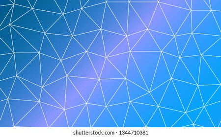 Abstract mosaic backdrop with triangles. Bright background for poster, banner, flyer. Vector illustration. Creative gradient color.