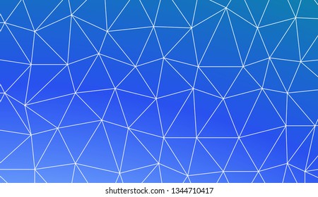 Abstract mosaic backdrop with triangles. Bright background for poster, banner, flyer. Vector illustration. Creative gradient color.