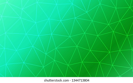 Abstract mosaic backdrop with triangles. Bright background for poster, banner, flyer. Vector illustration. Creative gradient color.