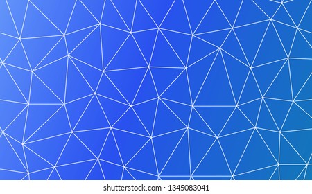 Abstract mosaic backdrop with triangles. Bright background for poster, banner, flyer. Vector illustration. Creative gradient color.
