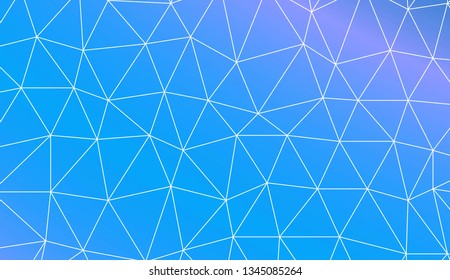 Abstract mosaic backdrop with triangles. Bright background for poster, banner, flyer. Vector illustration. Creative gradient color.