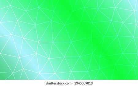 Abstract mosaic backdrop with triangles. Bright background for poster, banner, flyer. Vector illustration. Creative gradient color.