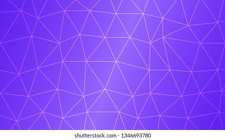 Abstract mosaic backdrop with triangles. Bright background for poster, banner, flyer. Vector illustration. Creative gradient color.