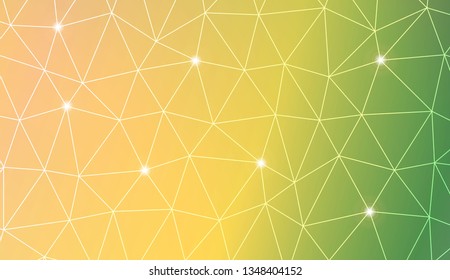 Abstract mosaic backdrop with triangles. Bright background for poster, banner, flyer. Vector illustration. Blurred Background, Smooth Gradient Texture Color
