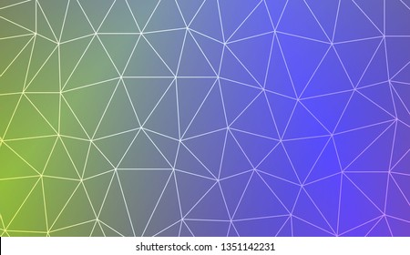 Abstract mosaic backdrop with triangles. Bright background for poster, banner, flyer. Vector illustration. Blurred Background, Smooth Gradient Texture Color